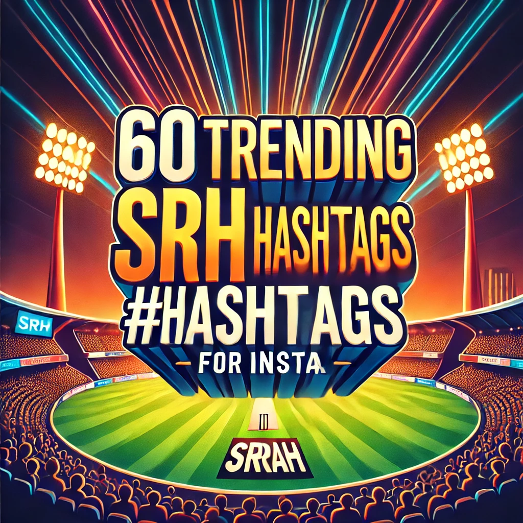 Sunrisers Hyderabad (SRH) Hashtags for Instagram & Social Media image